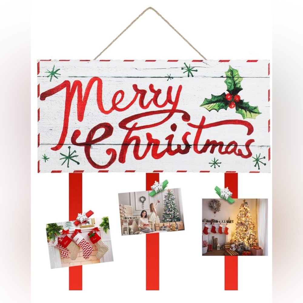 Brand New - Jetec Christmas Card Holder